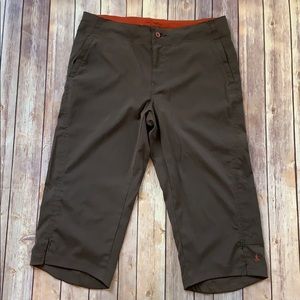 Royal Robbins capri pants brown size 10